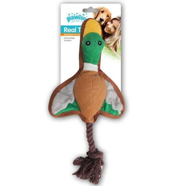 Pawise Yaban Ördeği Dayanıklı Köpek Oyuncağı 34 cm - 1