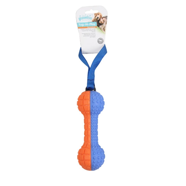 Pawise Squeaky Foam Dummbell Handle Köpek Oyuncağı - 1