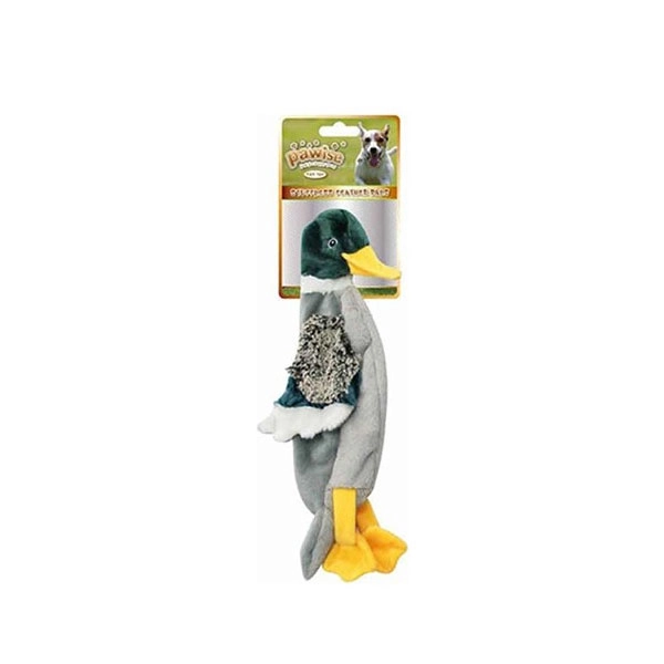 Pawise Stuffless Duck Squeaker Köpek Oyuncağı - 1