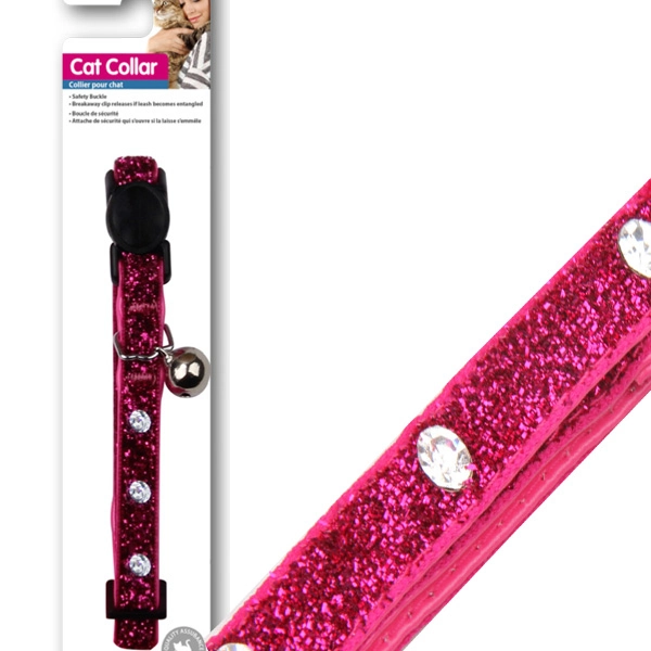 Pawise Taşlı Parlak Kedi Boyun Tasması 30 cm - 1