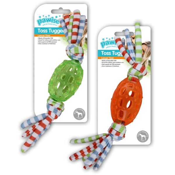 Pawise Toss Tugger Köpek Rugby Toplu Çekiştirme Oyuncağı 28 cm - 1