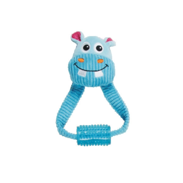 Pawise Vivid Life-Hippo With Tugger Köpek Oyuncağı - 1