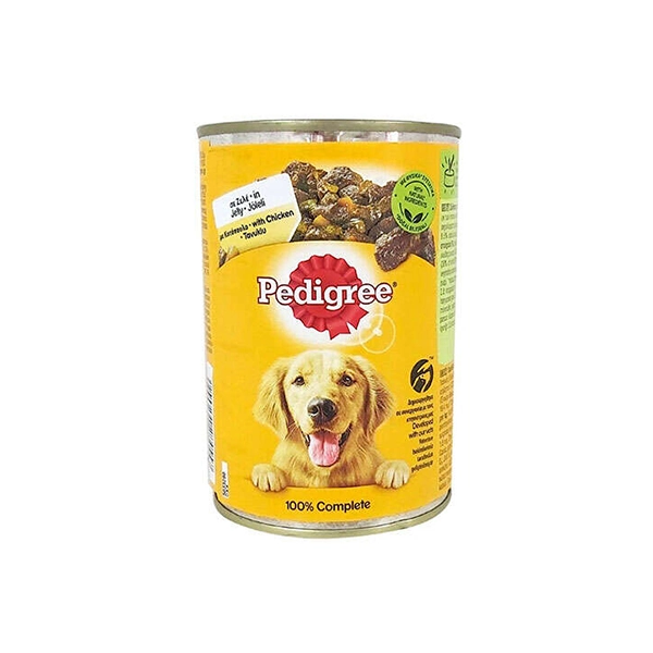 Pedigree Köpekler İçin Tavuklu Konserve Yaş Mama 400 Gr - 1