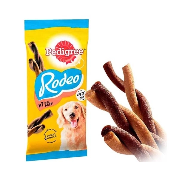 Pedigree Rodeo Biftekli Köpek Ödülü 123 gr - 1
