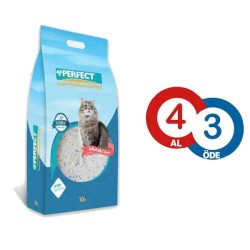 Perfect Marsilya Sabunlu Topaklanan Kedi Kumu 10 LT ( 4 AL 3 ÖDE )
