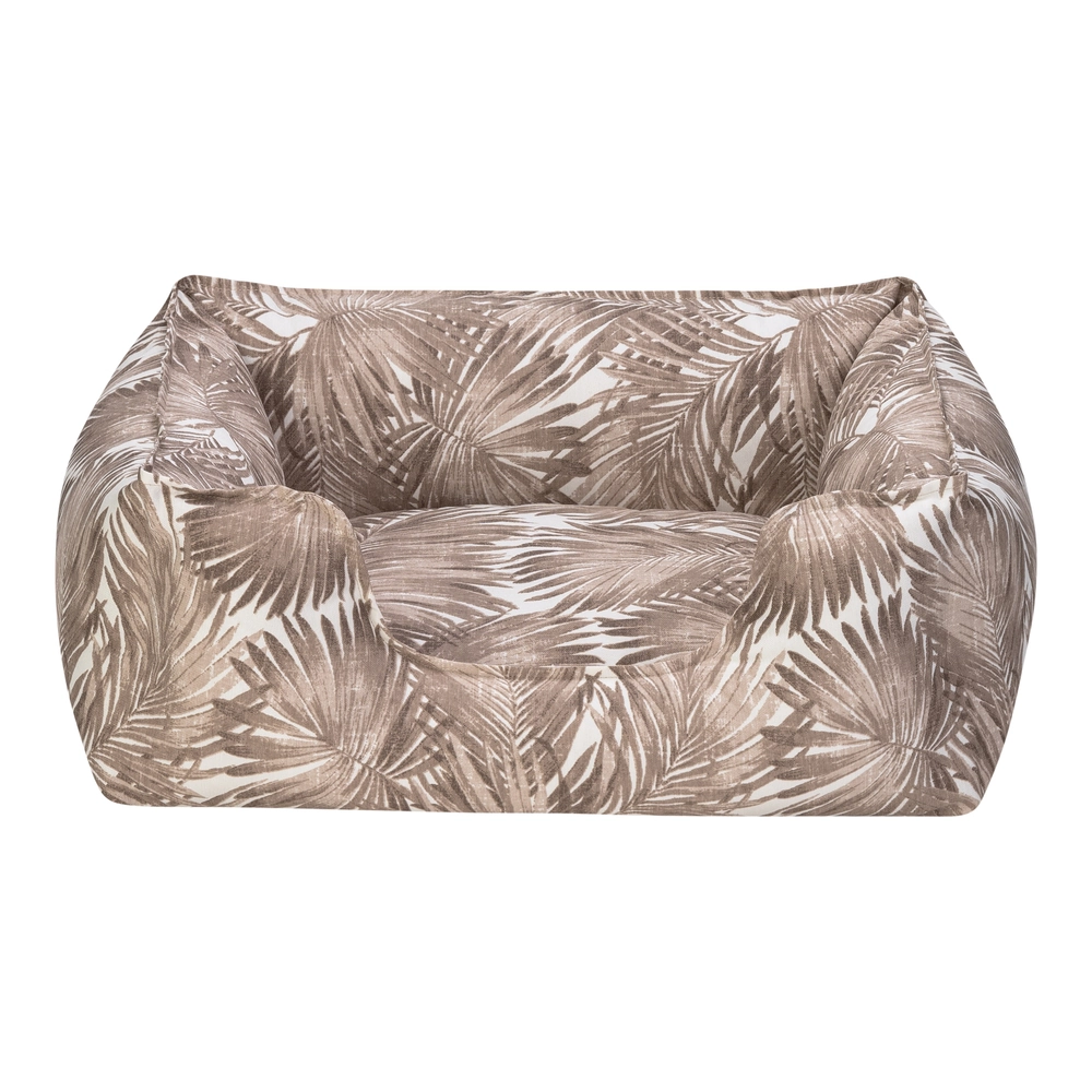 Pet Comfort Alpha  Açık Kahverengi-Beyaz Kedi ve Köpek Yatağı S 60x50cm - 1