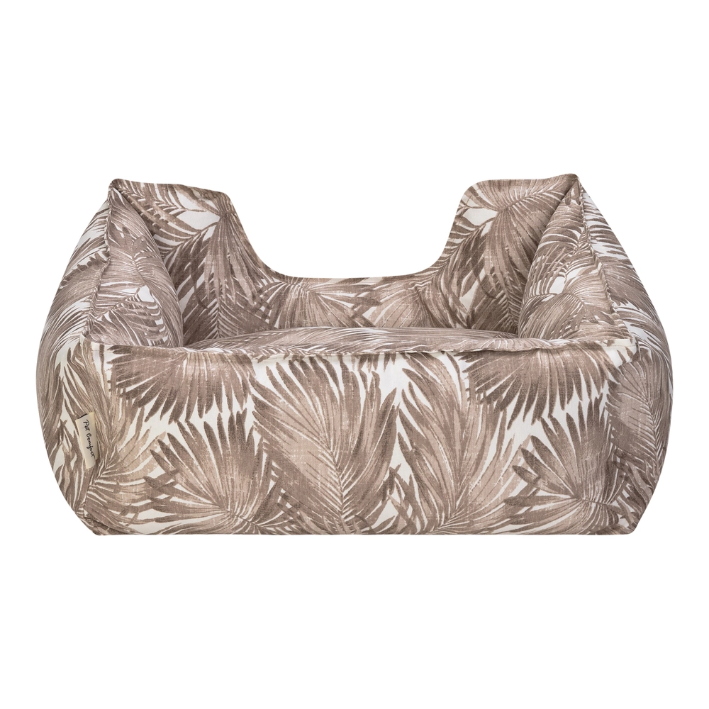 Pet Comfort Alpha  Açık Kahverengi-Beyaz Kedi ve Köpek Yatağı S 60x50cm - 3