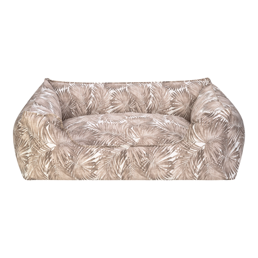 Pet Comfort Alpha  Açık Kahverengi-Beyaz Köpek Yatağı L 105x85cm - 1