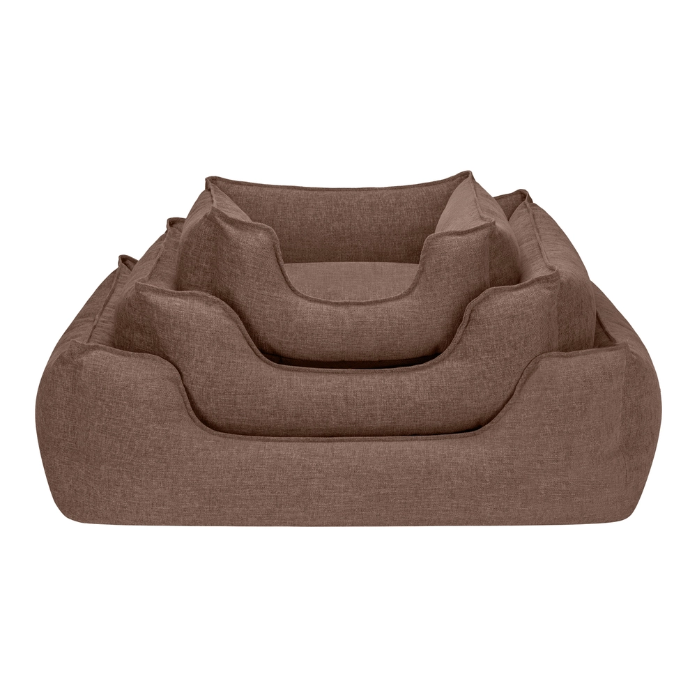 Pet Comfort Alpha  Açık Kahverengi Kedi ve Köpek Yatağı S 60x50cm - 4