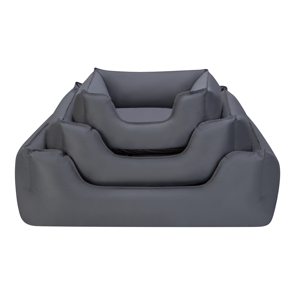 Pet Comfort Alpha  Antrasit Köpek Yatağı L 105x85cm - 4
