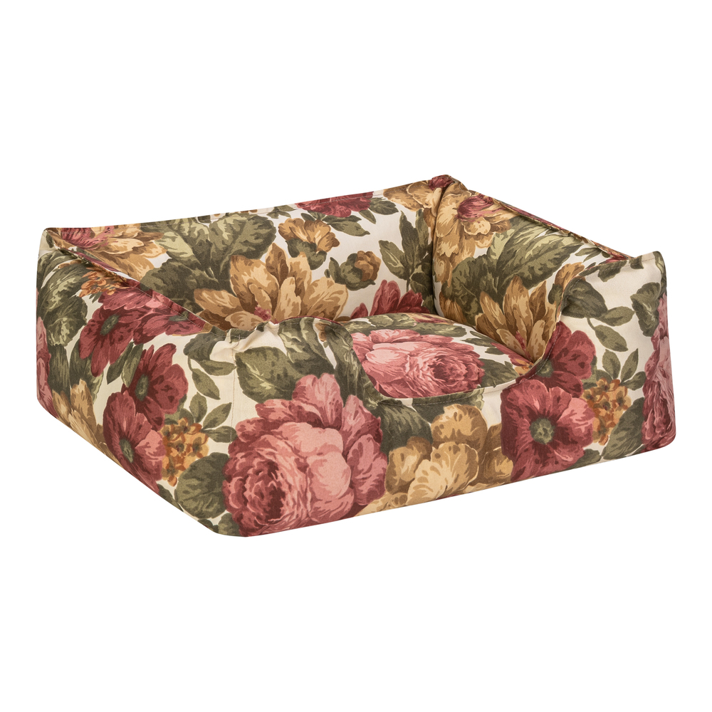 Pet Comfort Alpha  Gül Desenli Kedi ve Köpek Yatağı S 60x50cm - 2