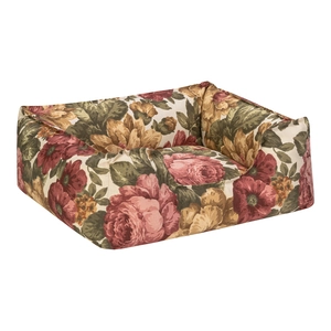 Pet Comfort Alpha  Gül Desenli Kedi ve Köpek Yatağı S 60x50cm - 2