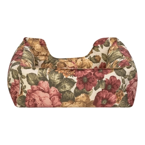 Pet Comfort Alpha  Gül Desenli Kedi ve Köpek Yatağı S 60x50cm - 3