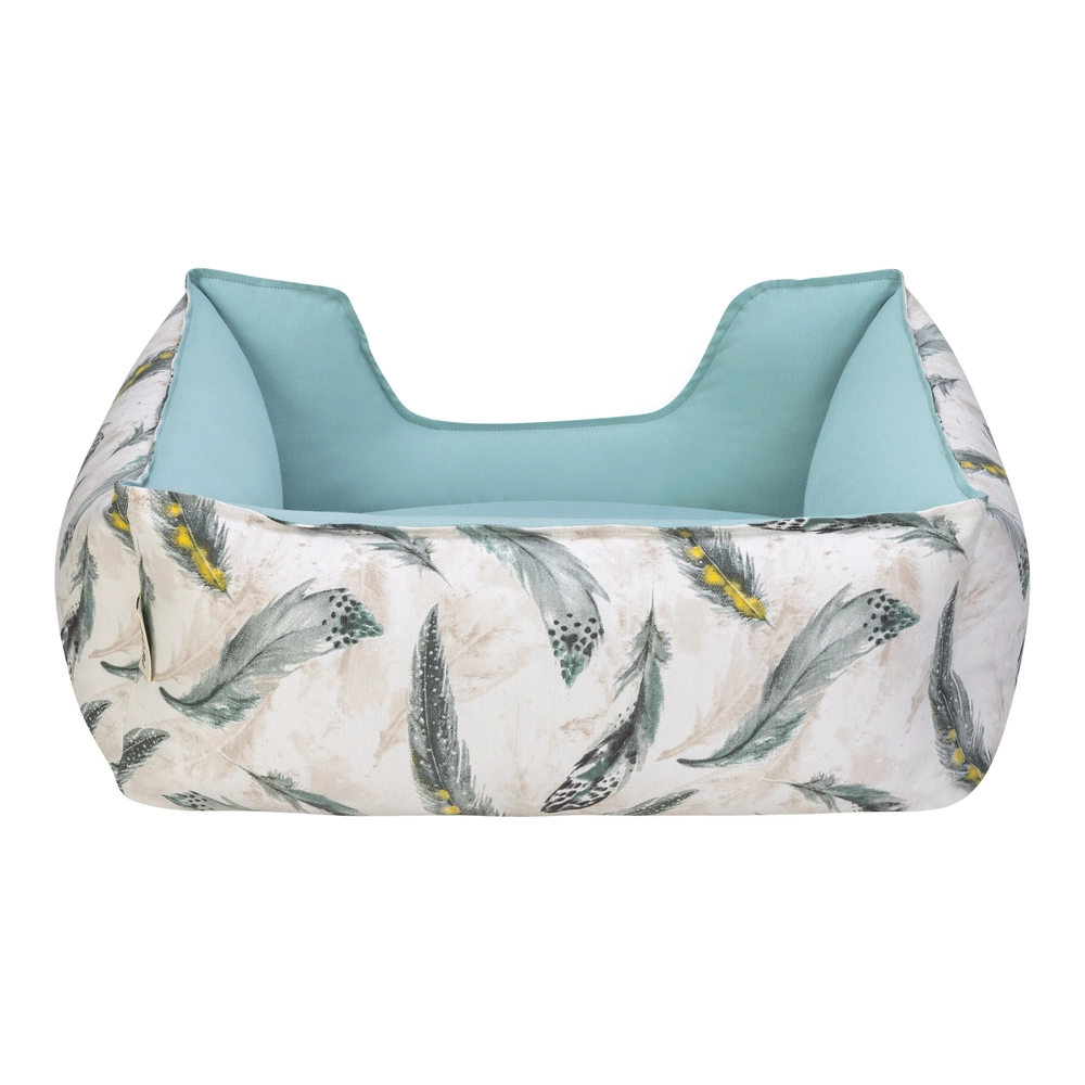 Pet Comfort Alpha  Kedi ve Köpek Yatağı Mint/Beyaz S 60x50cm - 3