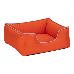 Pet Comfort Alpha  Kedi ve Köpek Yatağı Turuncu w Beyaz Biye S 60x50cm - 2