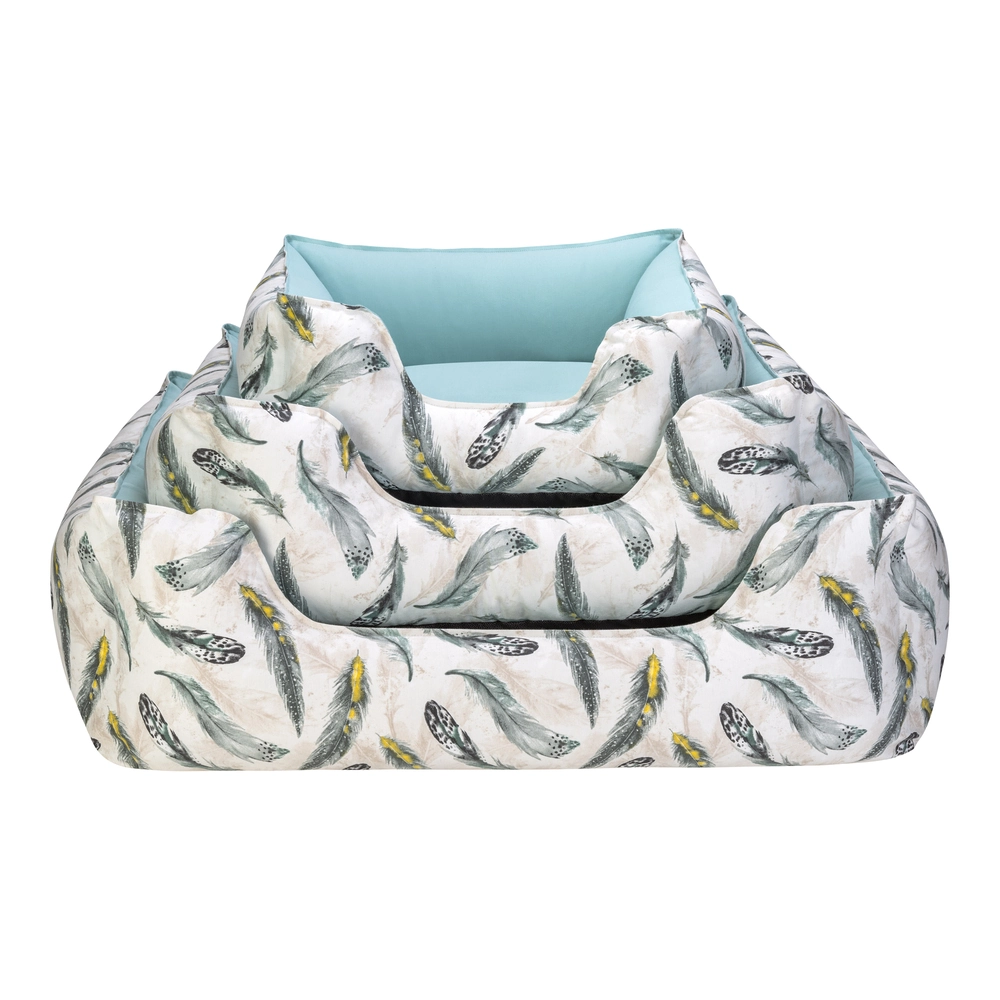 Pet Comfort Alpha  Köpek Yatağı Mint/Beyaz L 105x85cm - 4