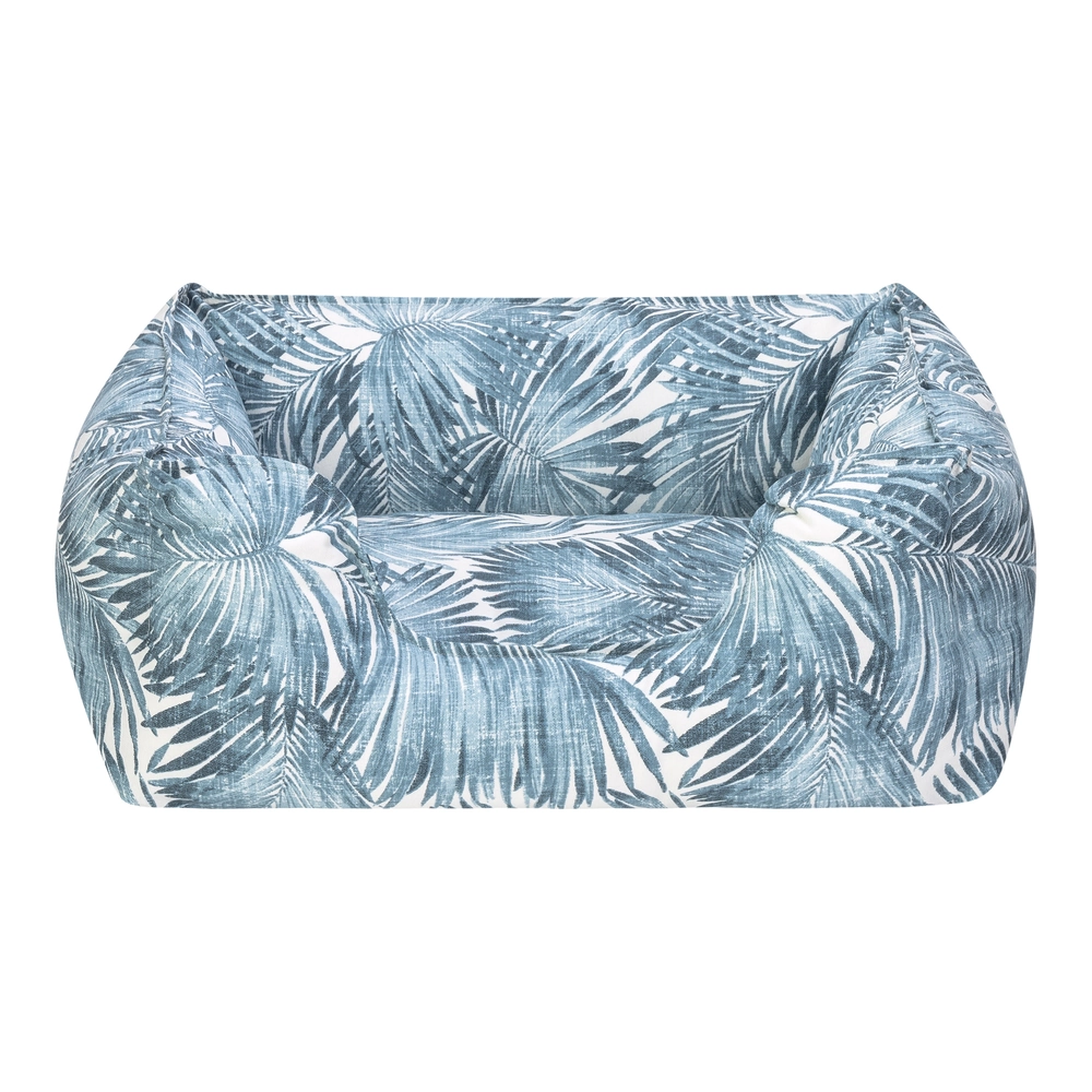 Pet Comfort Alpha  Mavi-Beyaz Kedi ve Köpek Yatağı S 60x50cm - 1