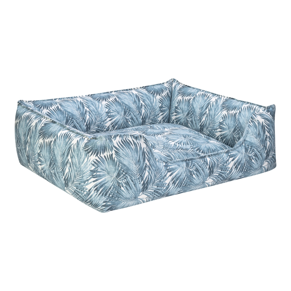 Pet Comfort Alpha  Mavi-Beyaz Köpek Yatağı L 105x85cm - 2