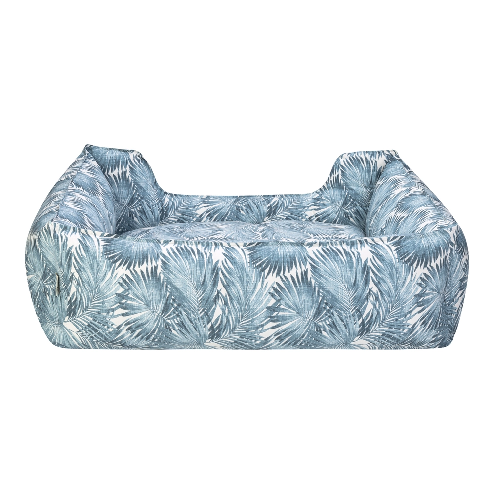 Pet Comfort Alpha  Mavi-Beyaz Köpek Yatağı L 105x85cm - 3