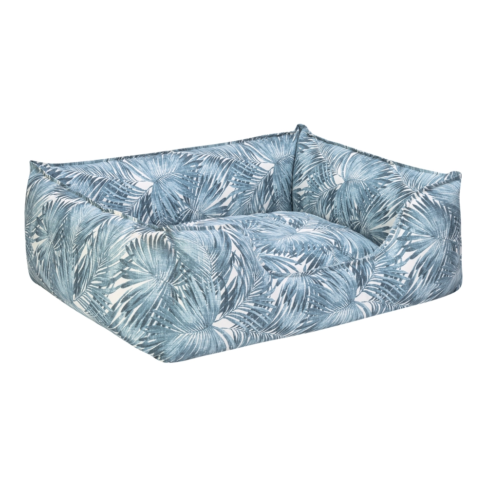 Pet Comfort Alpha  Mavi-Beyaz Köpek Yatağı M 80x65cm - 2