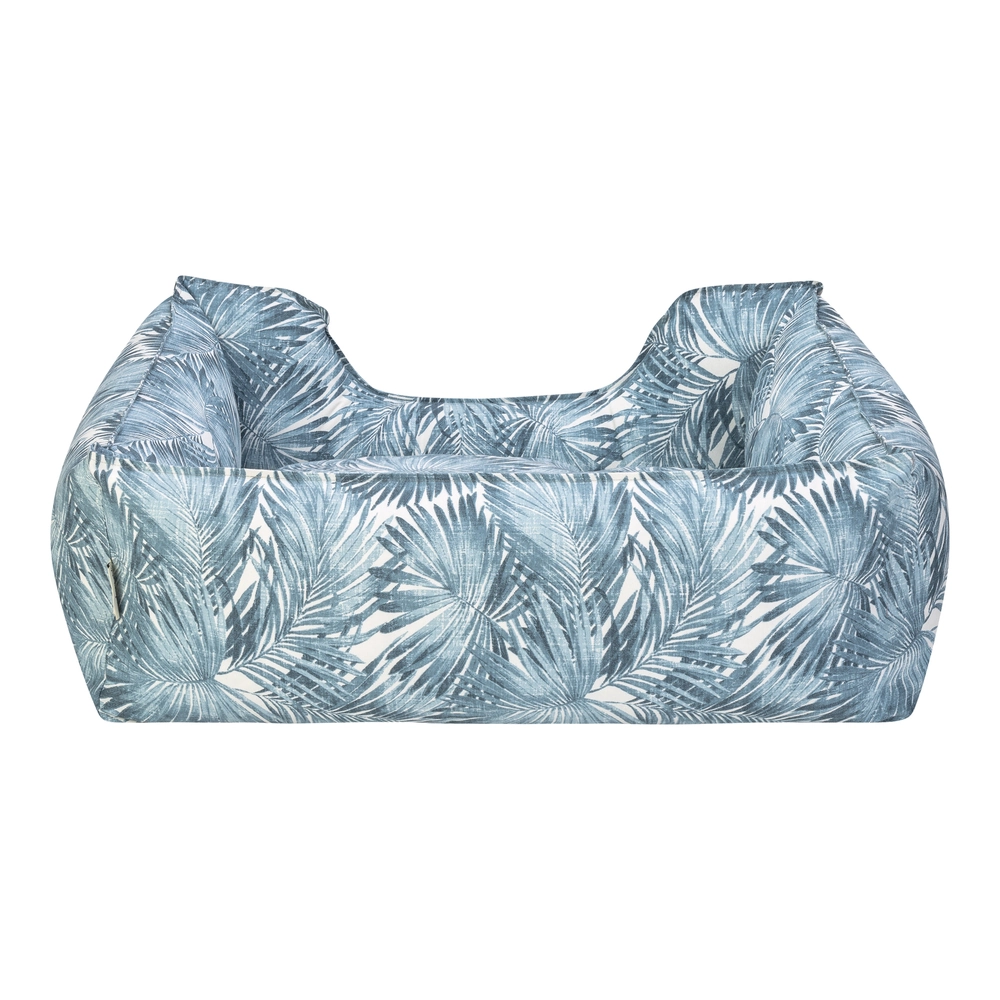 Pet Comfort Alpha  Mavi-Beyaz Köpek Yatağı M 80x65cm - 3