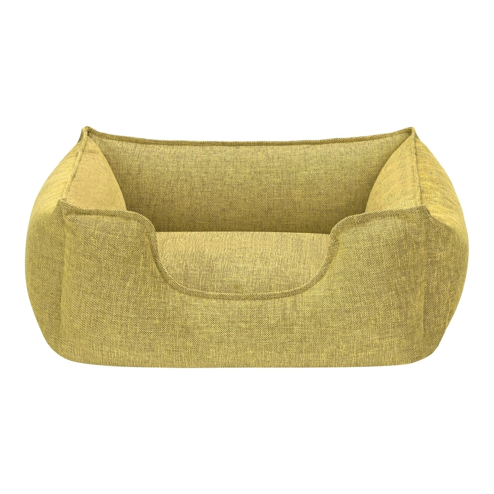 Pet Comfort Alpha  Sarı Kedi ve Köpek Yatağı S 60x50cm - 1