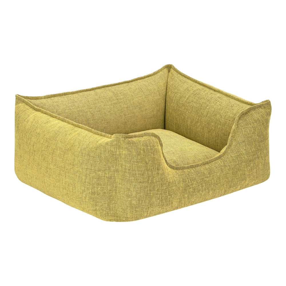Pet Comfort Alpha  Sarı Kedi ve Köpek Yatağı S 60x50cm - 2