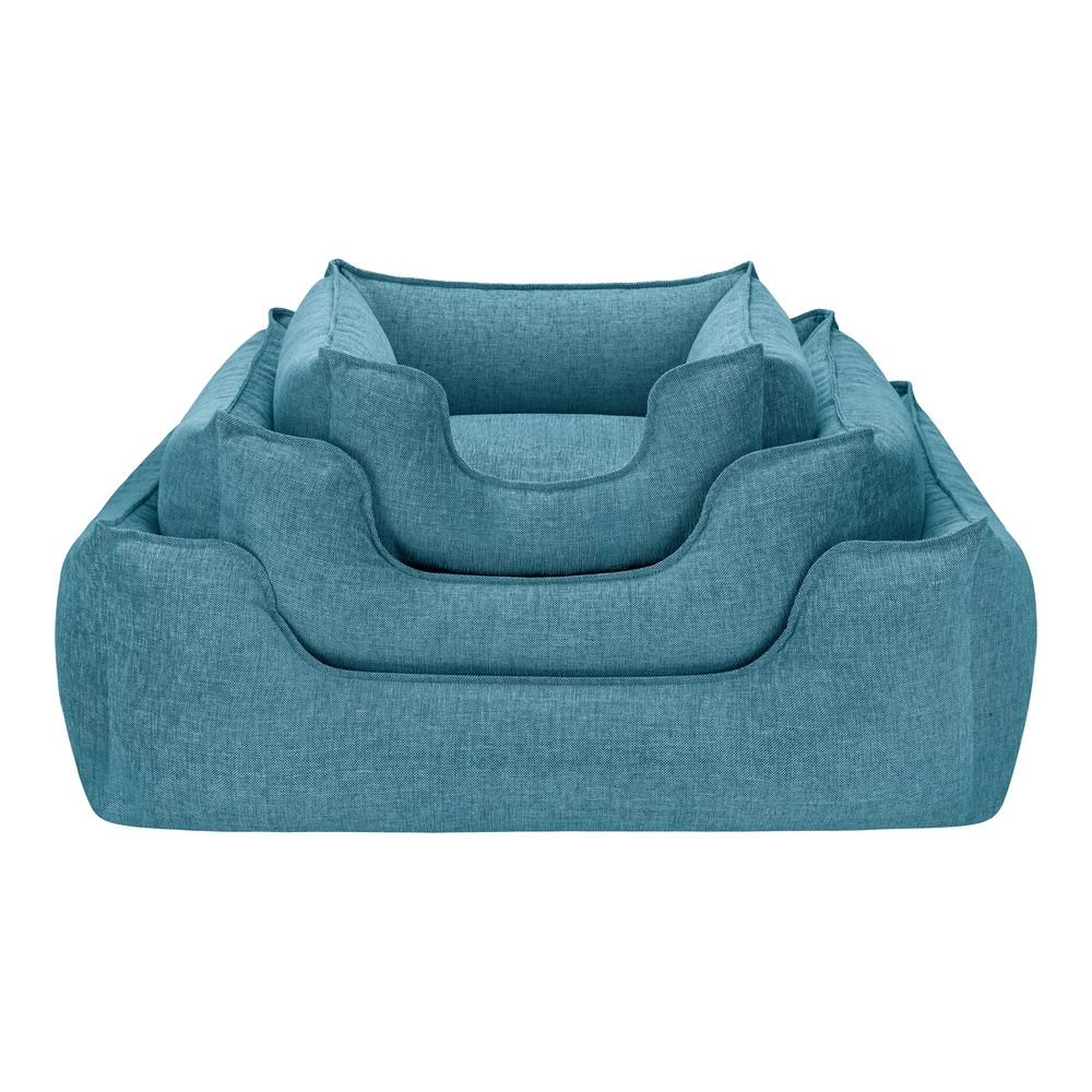 Pet Comfort Alpha  Turkuaz Köpek Yatağı M 80x65cm - 4