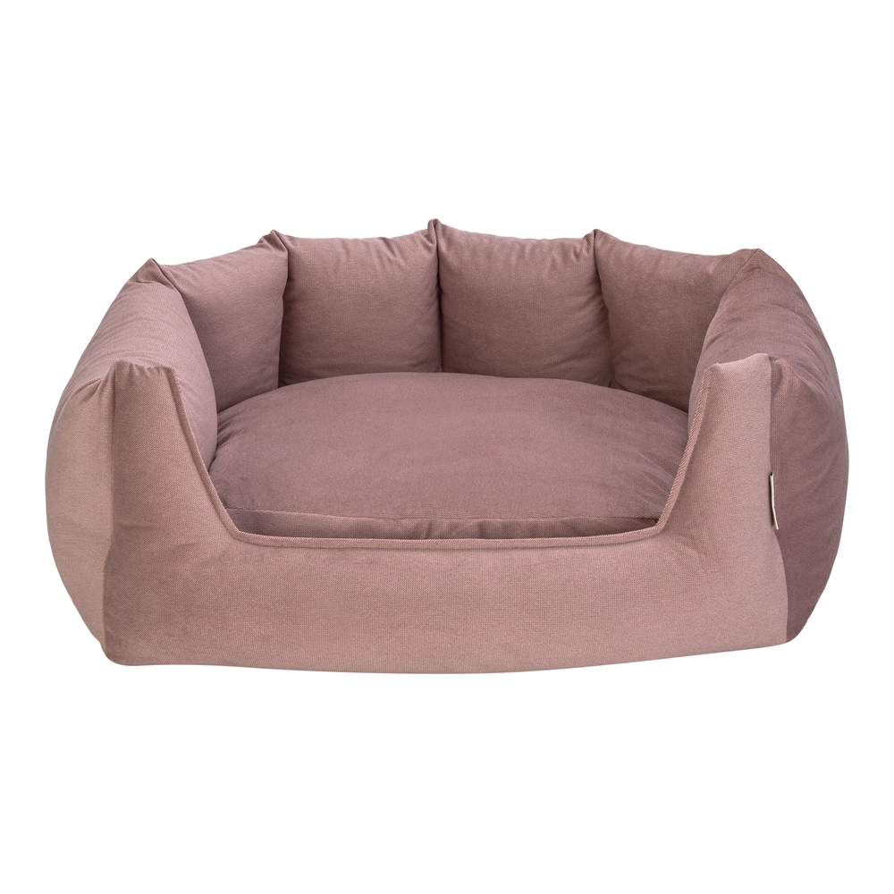 Pet Comfort Barcelona Kedi ve Köpek Yatağı Pudra Pembe 75x65cm - 1