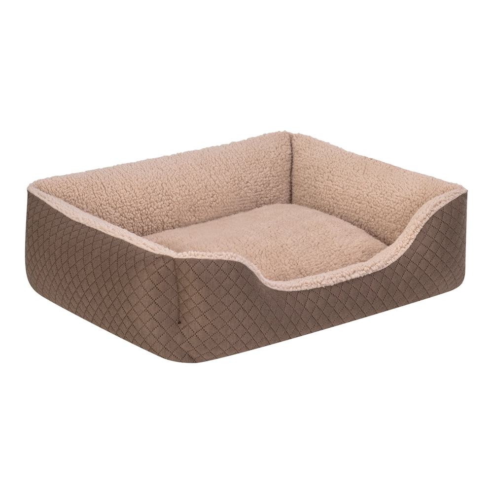 Pet Comfort Bravo Duo  Kedi ve Köpek Yatağı Kahverengi/Bej S 55x45cm - 2