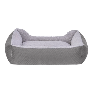 Pet Comfort Bravo Duo  Köpek Yatağı Gri/Gri Peluş M 75x60cm - 3