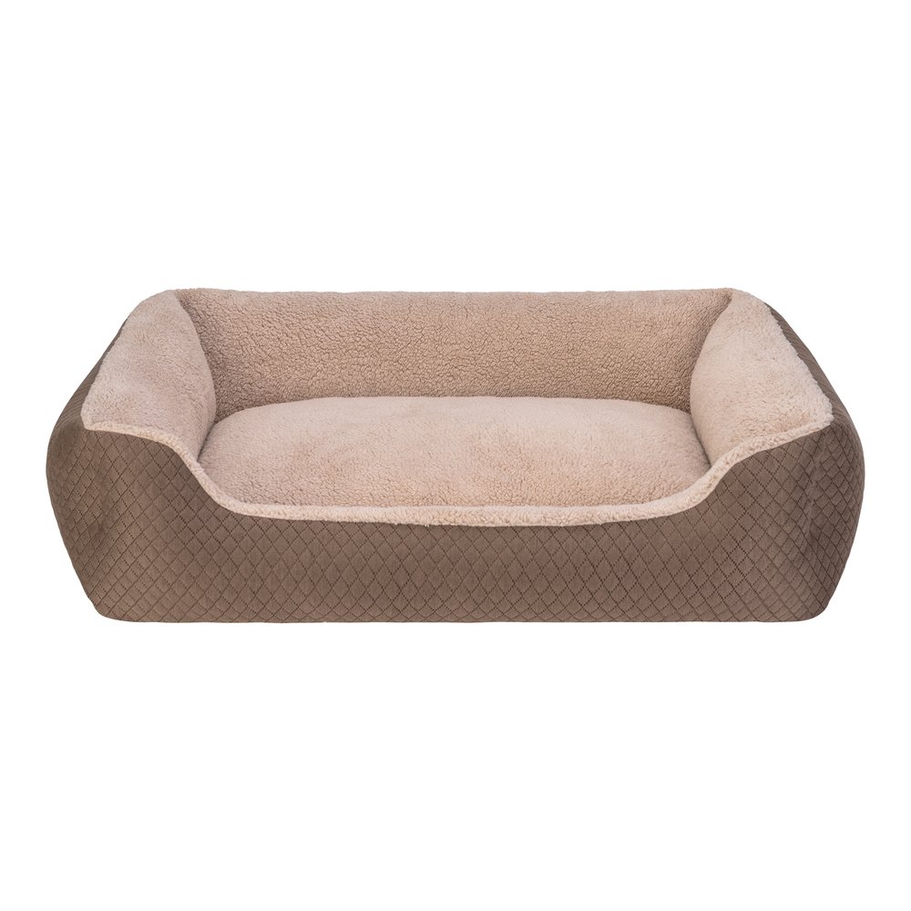 Pet Comfort Bravo Duo  Köpek Yatağı Kahverengi/Bej L 90x70cm - 1