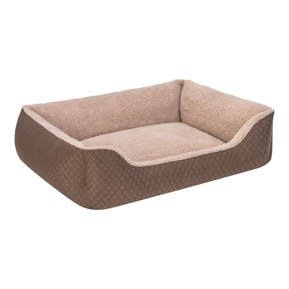 Pet Comfort Bravo Duo  Köpek Yatağı Kahverengi/Bej M 75x60cm - 2