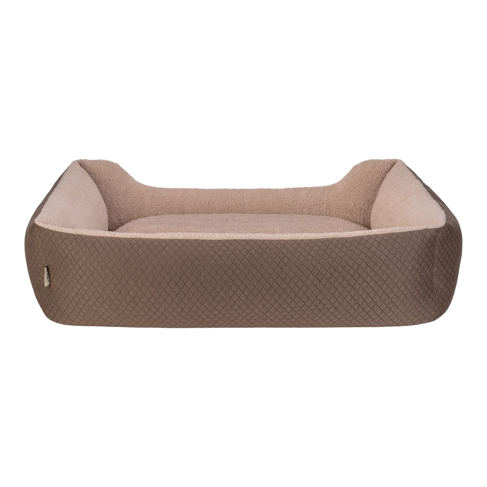 Pet Comfort Bravo Duo  Köpek Yatağı Kahverengi/Bej XL 105x80cm - 3
