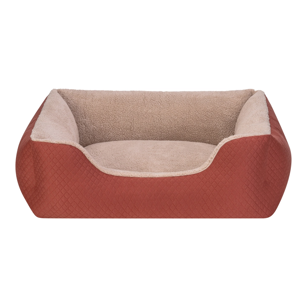 Pet Comfort Bravo Duo  Köpek Yatağı Tarçın/Bej L 90x70cm - 1