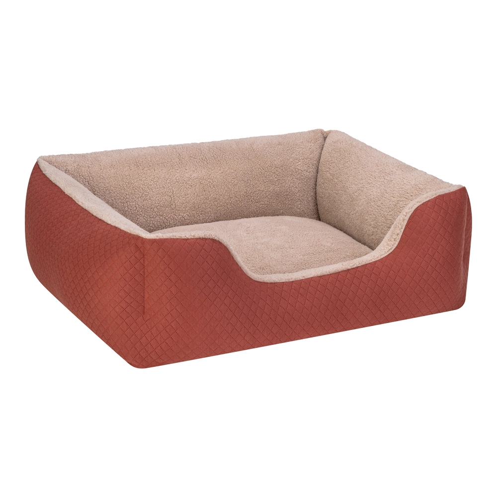 Pet Comfort Bravo Duo  Köpek Yatağı Tarçın/Bej L 90x70cm - 2
