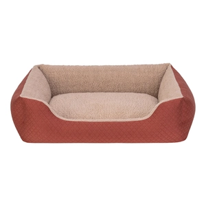 Pet Comfort Bravo Duo  Köpek Yatağı Tarçın/Bej M 75x60cm - 1