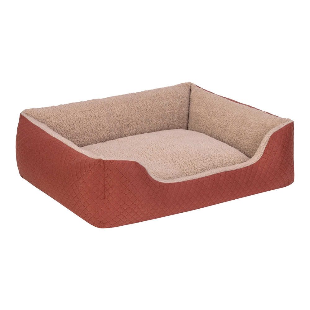 Pet Comfort Bravo Duo  Köpek Yatağı Tarçın/Bej M 75x60cm - 2