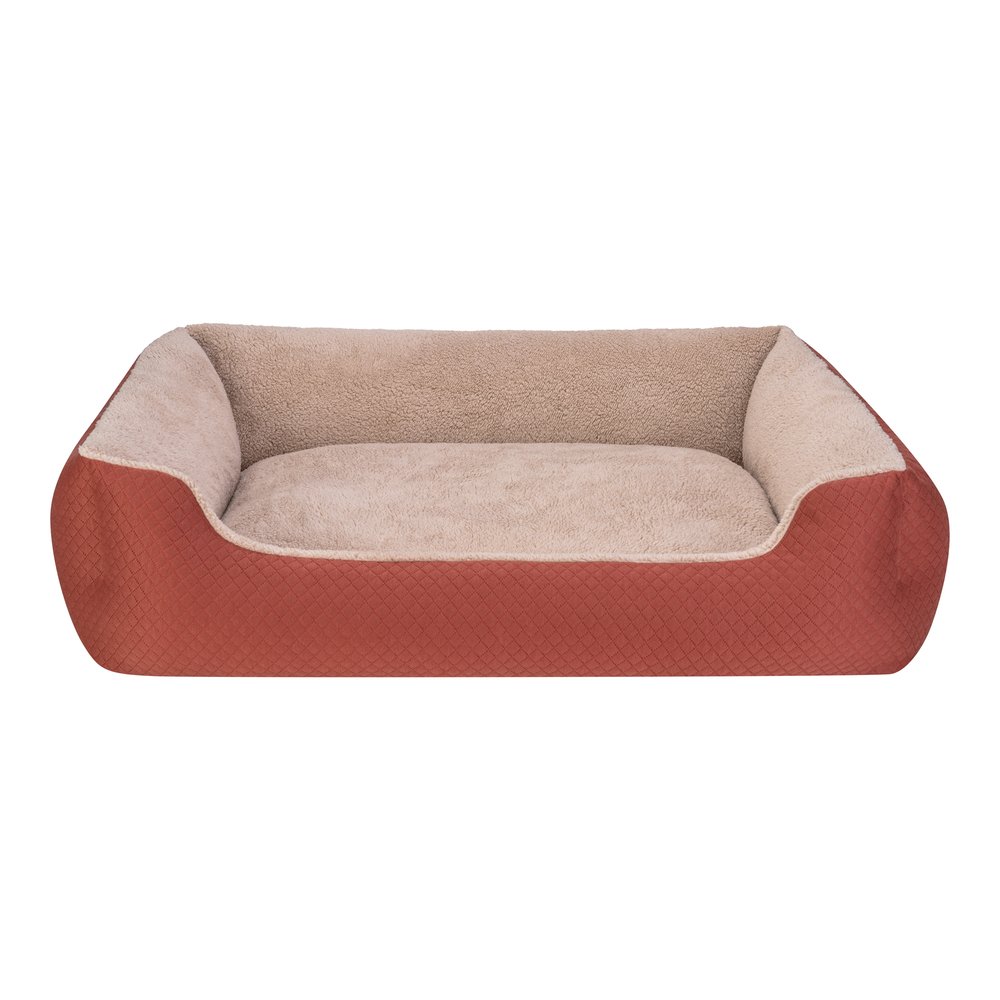 Pet Comfort Bravo Duo  Köpek Yatağı Tarçın/Bej XL 105x80cm - 1