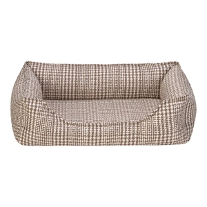 Pet Comfort Delta  Bej Kareli Kedi ve Köpek Yatağı XS 55x45cm