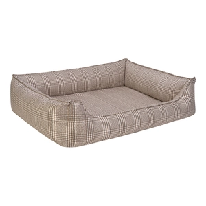 Pet Comfort Delta  Bej Kareli Köpek Yatağı L 105x80cm - 2