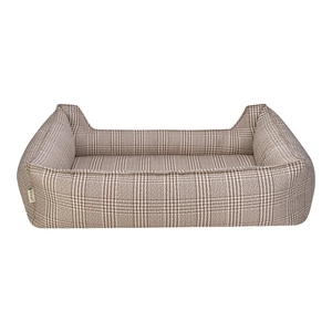 Pet Comfort Delta  Bej Kareli Köpek Yatağı L 105x80cm - 3