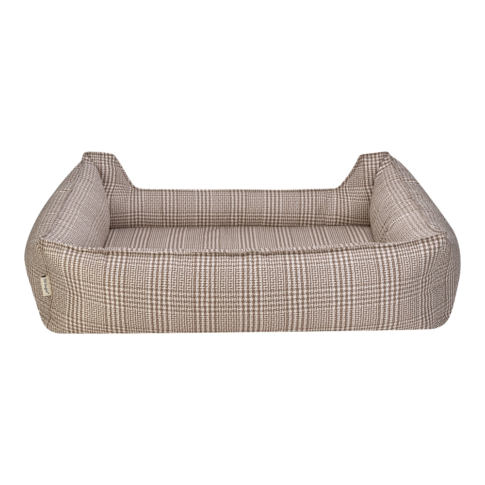 Pet Comfort Delta  Bej Kareli Köpek Yatağı L 105x80cm - 3
