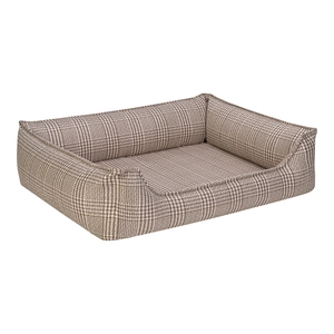 Pet Comfort Delta  Bej Kareli Köpek Yatağı M 90x70cm - 2