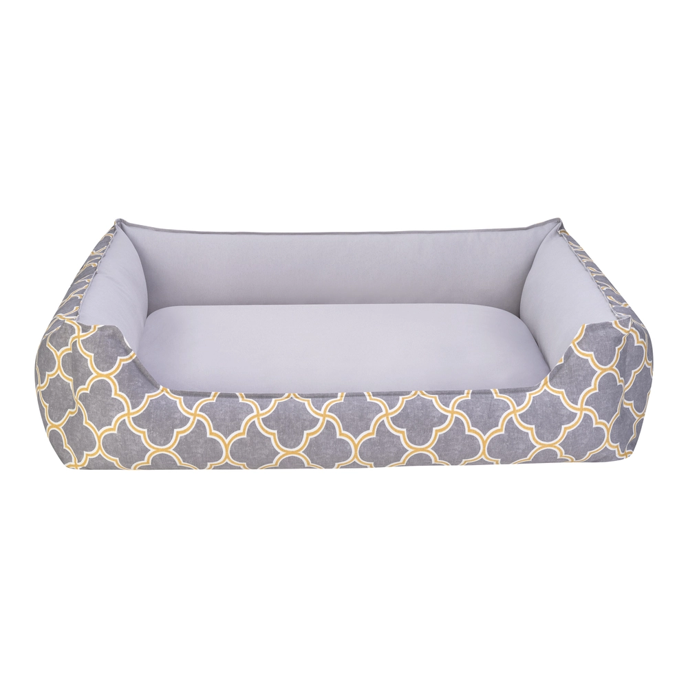 Pet Comfort Delta  Köpek Yatağı L.Gri/Gri L 105x80cm - 1