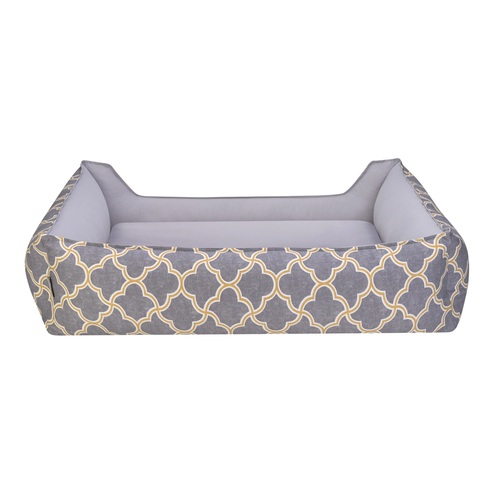 Pet Comfort Delta  Köpek Yatağı L.Gri/Gri L 105x80cm - 3