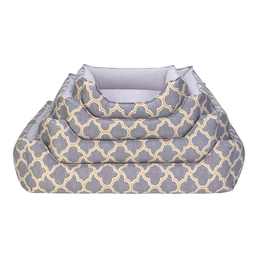 Pet Comfort Delta  Köpek Yatağı L.Gri/Gri L 105x80cm - 4