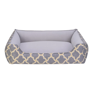 Pet Comfort Delta  Köpek Yatağı L.Gri/Gri M 90x70cm - 1