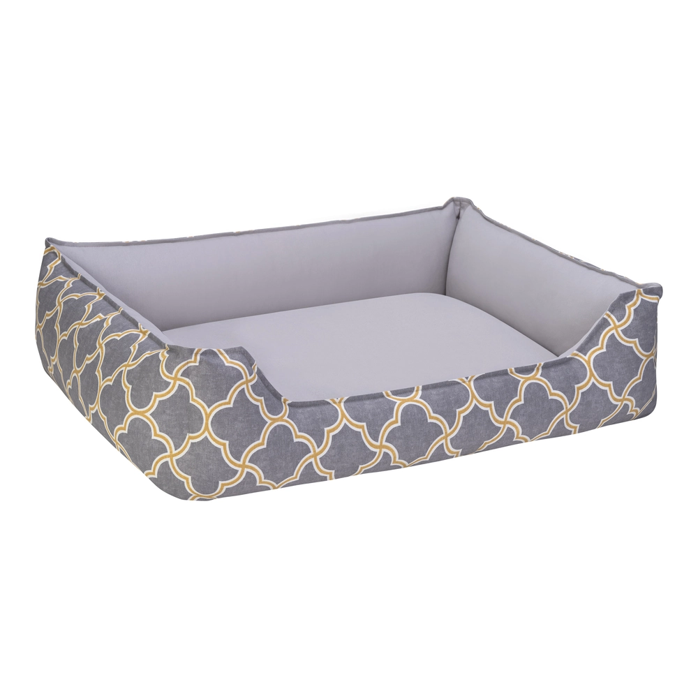 Pet Comfort Delta  Köpek Yatağı L.Gri/Gri M 90x70cm - 2