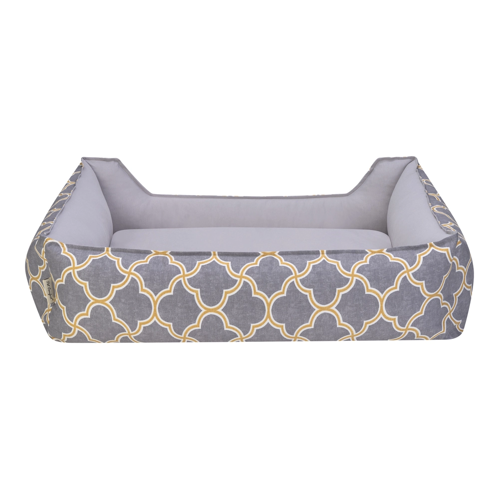 Pet Comfort Delta  Köpek Yatağı L.Gri/Gri M 90x70cm - 3